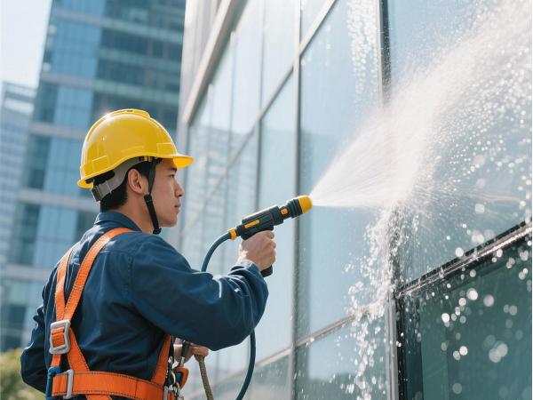 為什么建議企業(yè)、公司、工廠等定期清洗外墻玻璃